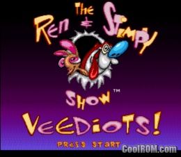 Ren & Stimpy Show, The - Veediots! ROM Super Nintendo / SNES - CoolROM.com